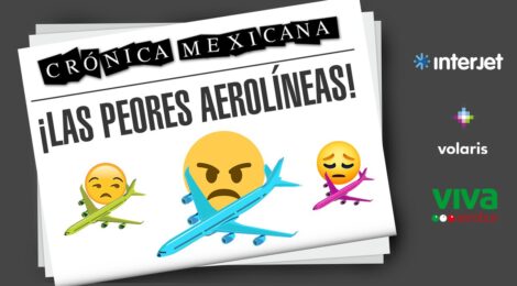 3 aerolíneas mexicanas están en el ranking de las peores del mundo